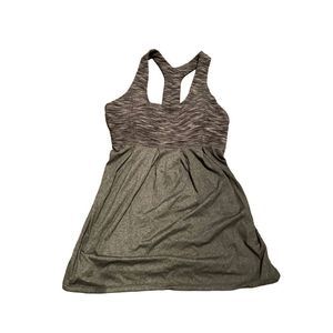 Lululemon Power Dance Tank *Heathered Black/Charcoal* Size 6